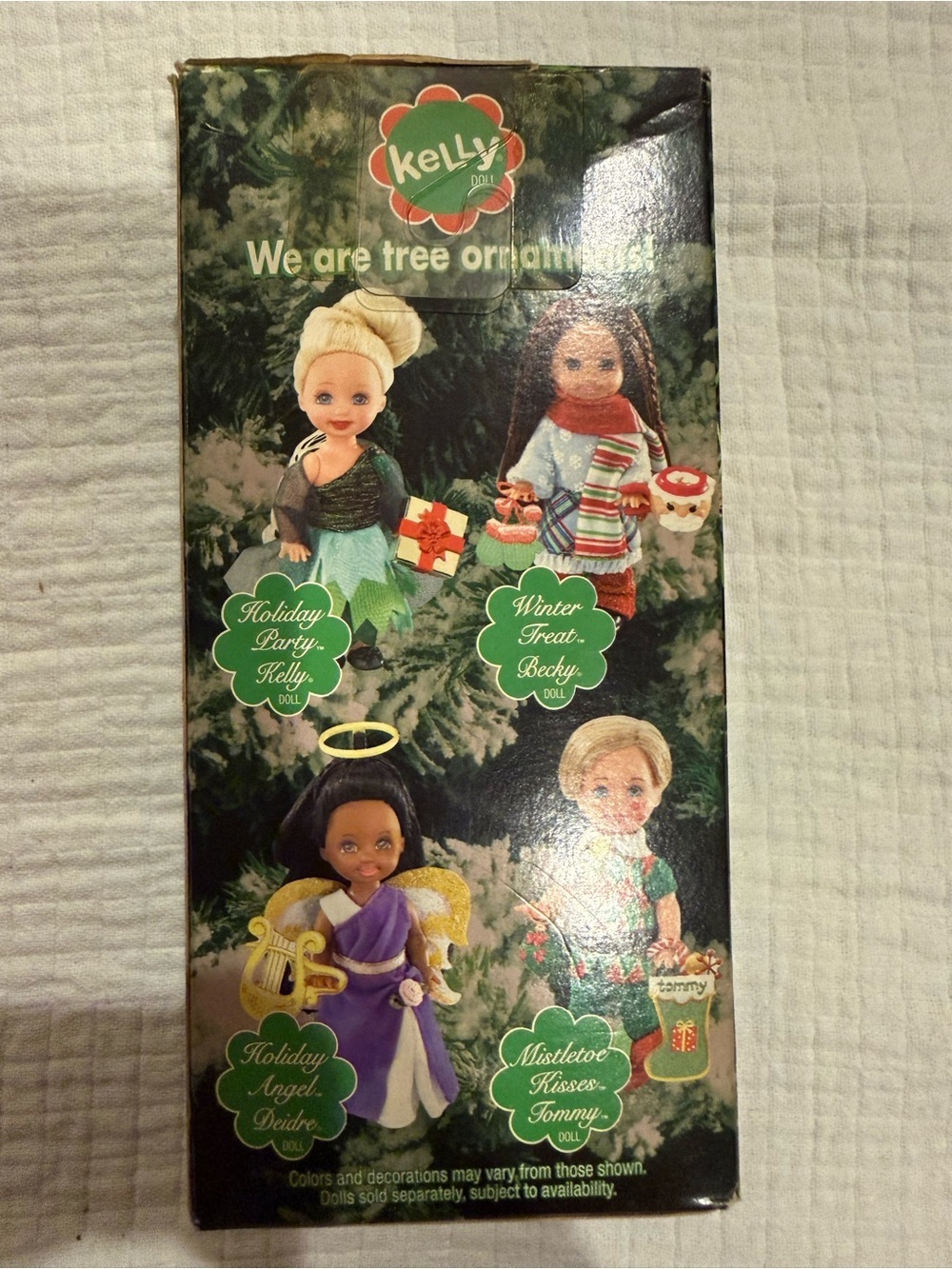 BARBIE DOLL KELLY CLUB 2004 ~ MISTLETOE KISSES TOMMY~ CHRISTMAS C3674 ORNAMENT - Picture 8 of 12